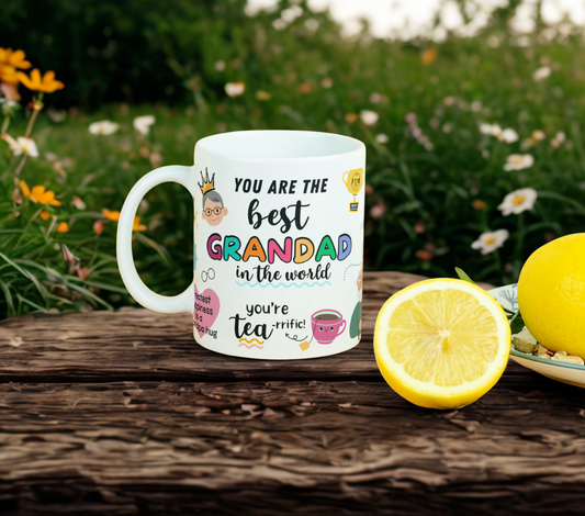 Best Grandad MUG SUBLIMATION PRINT