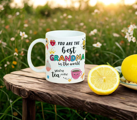 Best Grandma MUG SUBLIMATION PRINT