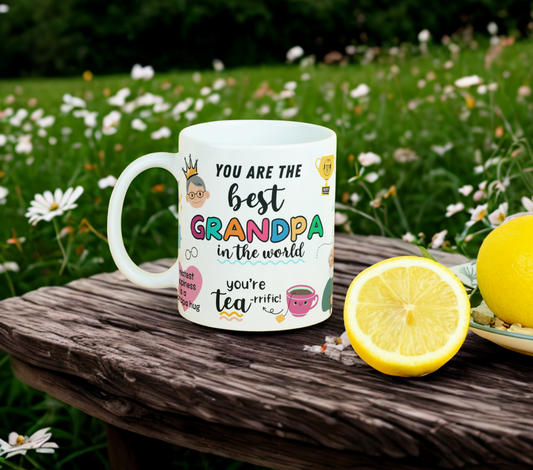 Best Grandpa MUG SUBLIMATION PRINT