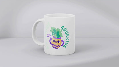 Aquarius Starsign MUG