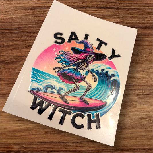 UVDTF Decal - salty witch