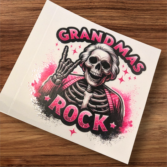 UVDTF Decal - grandma's rock