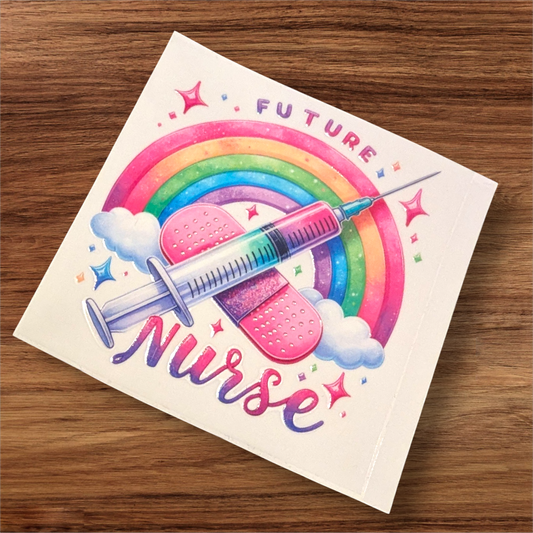 UVDTF Decal - future nurse