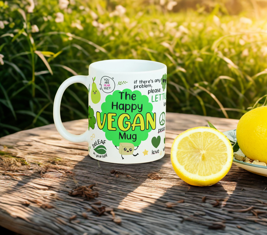 The Happy Vegan Mug 11oz MUG